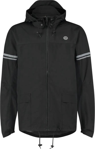 Agu Section Raincoat II Essential Herren – Schwarz