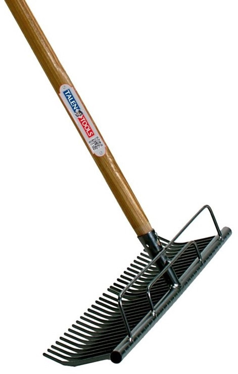 Talen Tools - Grasrechen - verzinkt - 60 cm - ohne Stiel