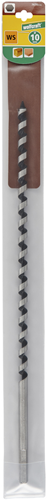 Wolfcraft – 10-mm-Schlangenbohrer für Holzbalken – 400 mm – Holzbohrer mit Sechskantschaft – Sechskant – Bohrer für Holz – 7670010 - afbeelding 2