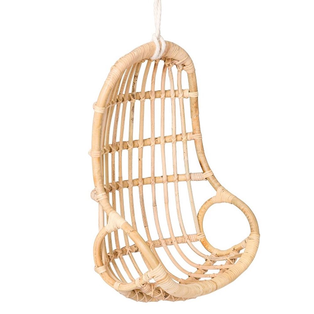 Poppie Rattan-Puppen-Hängesessel-Ei