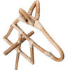 Steckenpferd Poppie aus Rattan