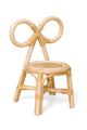 Poppie Rattan-Puppenstuhl. 2+