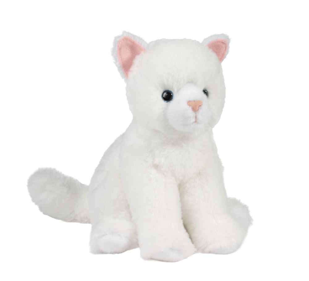 Winnie weiße Katze Mini-Soft-Douglas-Spielzeug