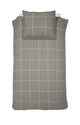 Cinderella robyn – Bettbezug – Satin – 140 x 200 220 cm – Taupe + 1 Kissenbezug 60 x 70