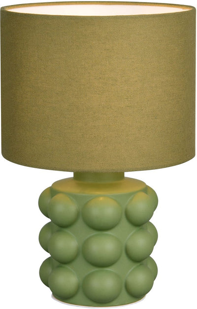Rl lebe dein Licht Reality Kate - Tischlampe - grün - exkl. 1x E14 4 W - Schnurschalter