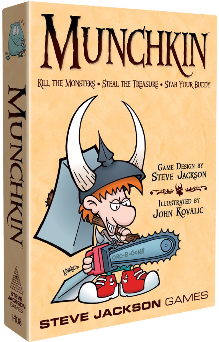 Steve Jackson Games Munchkin – Englisches Kartenspiel