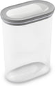 Curver Dry Grand Chef – stapelbarer Vorratsbehälter mit Deckel – 1600 ml – transparentes Grau