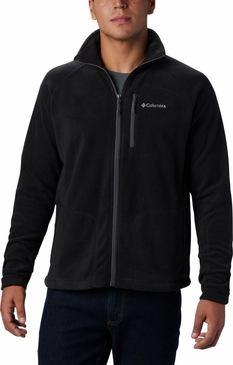 Columbia Fast Trek™ II Full Zip Fleece – Fleecejacke mit durchgehendem Reißverschluss – Herren – Größe L – Schwarz