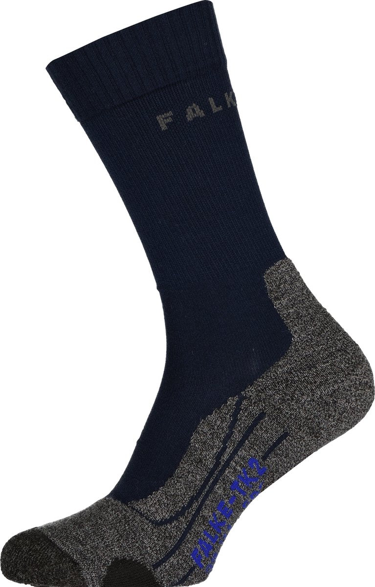 Falke TK2 Cool Anti-Blister Wandersocken aus dickem Lyocell-Funktionsmaterial Herren Blau - Größe 46-48