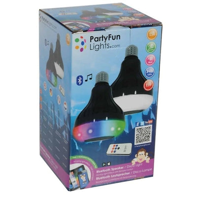 Kotronic Party Fun Lights Verfärbung mit dem Bleutooth -Lautsprecher