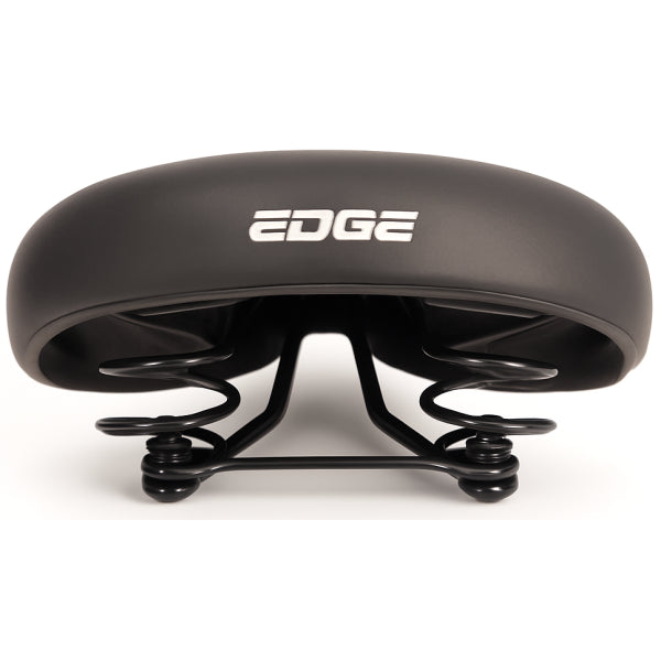 Fahrradsattel Edge City Retro - schwarz (Werkstattverpackung)