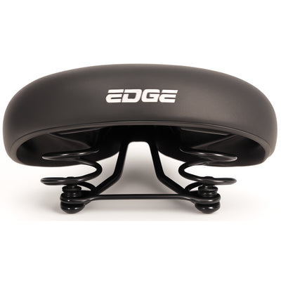 Fahrradsattel Edge City Retro - schwarz (Werkstattverpackung)