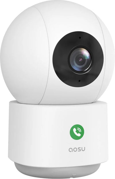 Aosu Indoorcam P1 Pro – 4 MP Indoor-Sicherheitskamera – 360°-Ansicht – Bewegungserkennung – Alexa