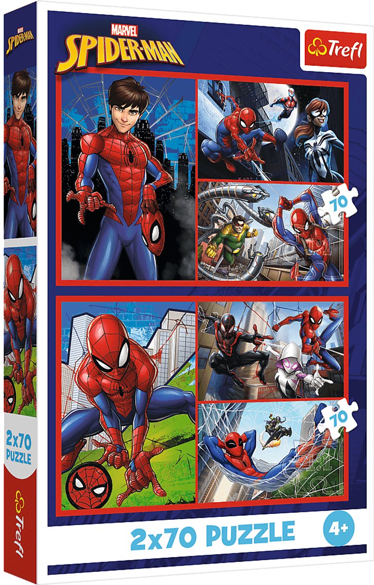 Trefl Puzzle Spiderman – Disney Marvel Spider Stories FSC Mix 70 %.
