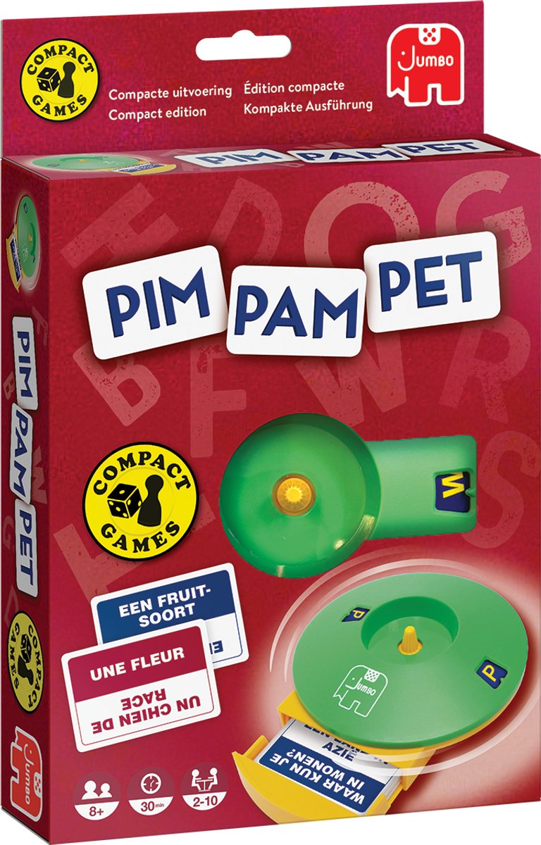Jumbo Pim Pam Pam Pet Travel Edition Kinderspiel