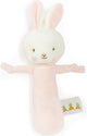 Bunnies by the Bay Rasselhase – Kuscheltier – gestickte Details – 15 cm – rosa