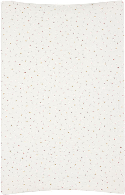 Jollein Wickelauflagenbezug – 50 x 70 cm – hübsches Picknick – Blumentropfen