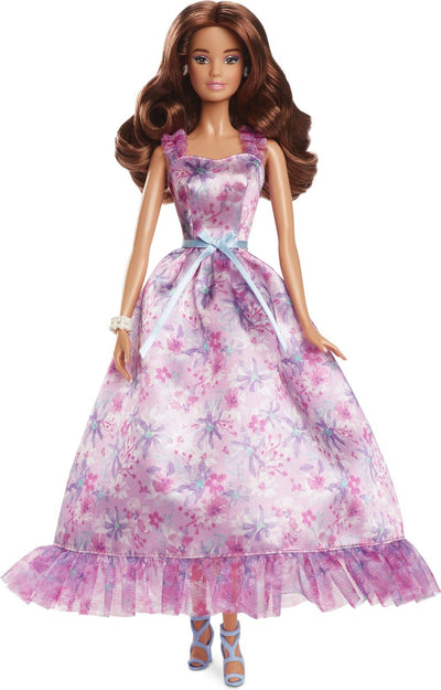 Mattel Signature Puppe mit blonden Haaren und Schwarz -Weiß -Abend