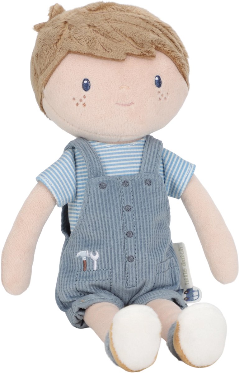 Little Dutch Kuschelpuppe Jim 34cm