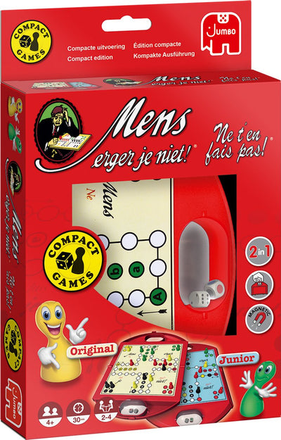 Jumbo Mens ärgern Sie nicht mit dem Reisebrettspiel