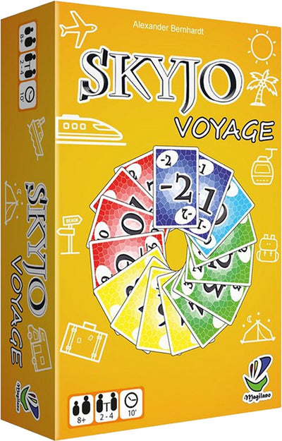 Geronimo Spiele Skyjo Voyage – Magilano – Kartenspiel – Reisespiel – ab 8 Jahren