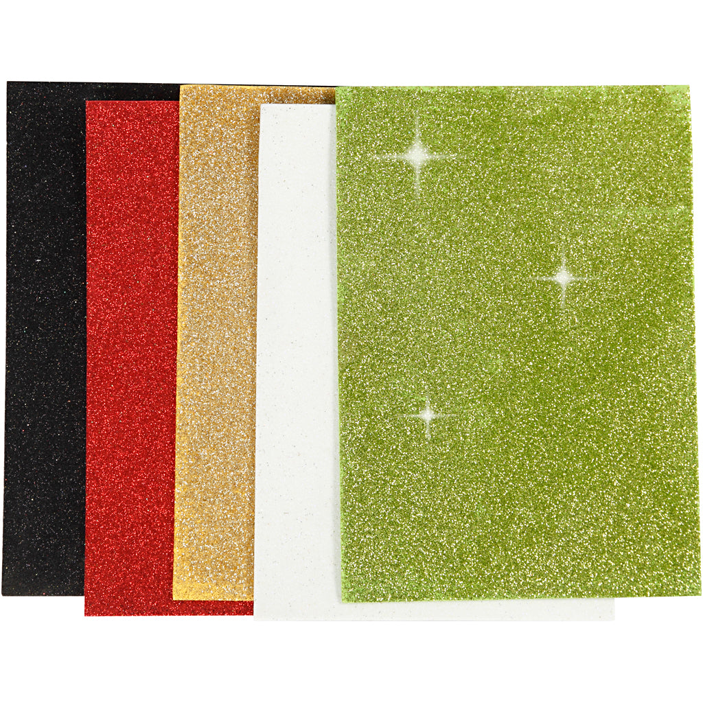 Schaumstoffplatten der Firma Creativ, A5, Blatt 148x210 mm, Stärke 2 mm, 5 Blatt 1 Karton