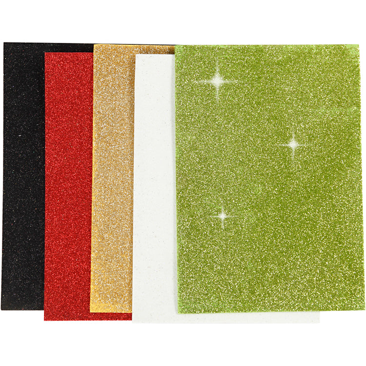 Schaumstoffplatten der Firma Creativ, A5, Blatt 148x210 mm, Stärke 2 mm, 5 Blatt 1 Karton