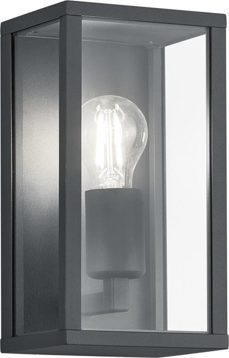 Trio garonne - Wandleuchte - Anthrazit - exkl. 1x e27 7w - Außenbeleuchtung - IP44