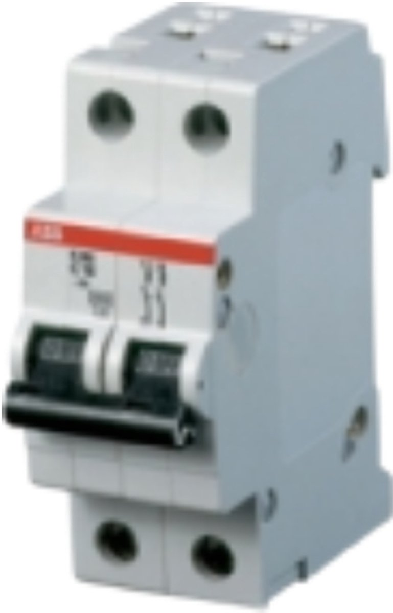 Busch-Jaeger ABB Automatik 2p 6ka S202 C 6a – 2cds252001r0064