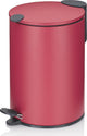 Kela Tretabfalleimer, 3 l, pastellrot - | matt