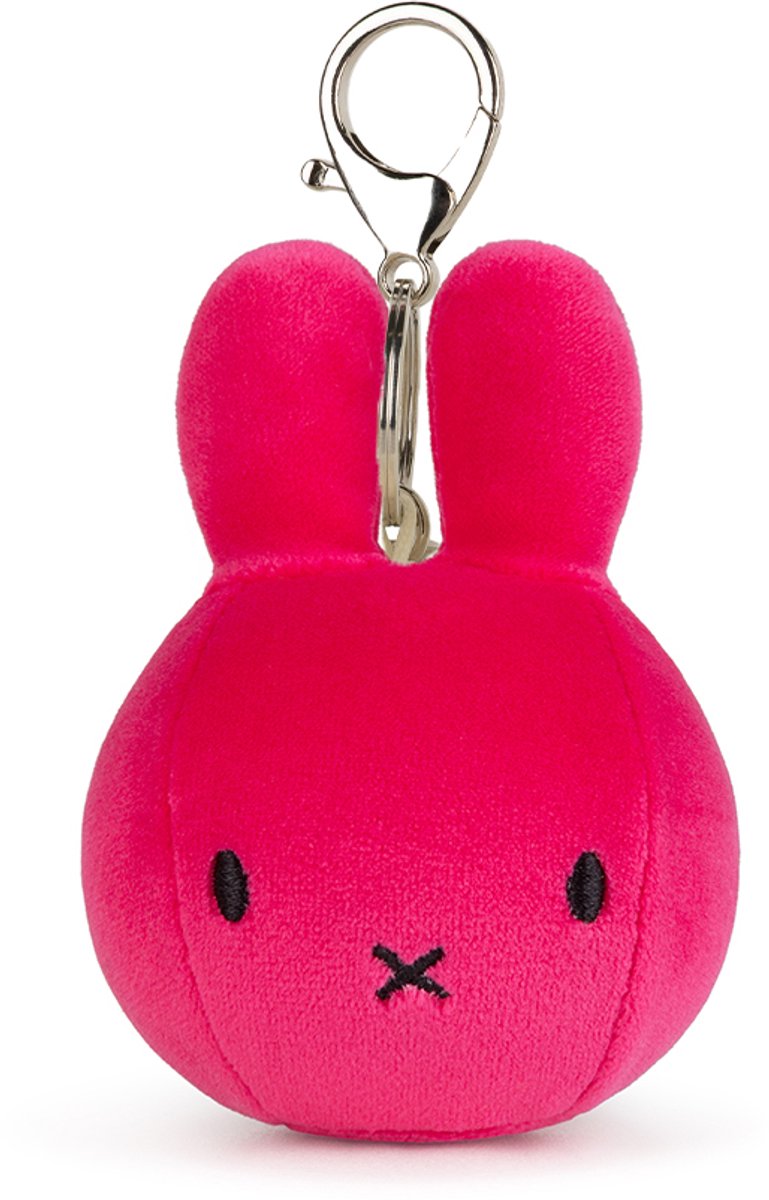 Bon Ton Toys Miffy – Quetschball-Schlüsselanhänger – Fuchsia – 9 cm – 3,5''