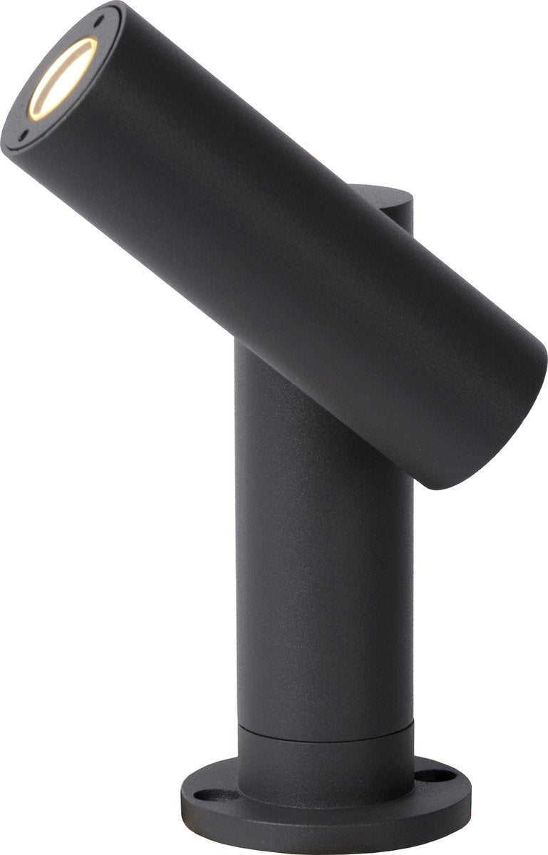 Lucide Tatum - Gartenstrahler - LED - 1x5W 3000K - IP65 - Anthrazit
