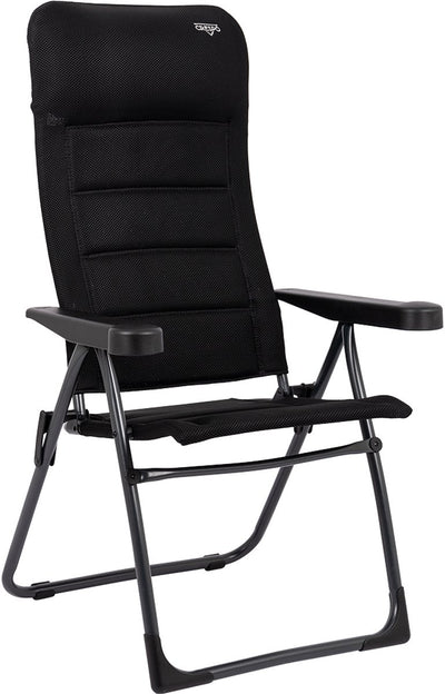 Crespo – Liegestuhl – XS – AP 215 – Air-Deluxe – Schwarz