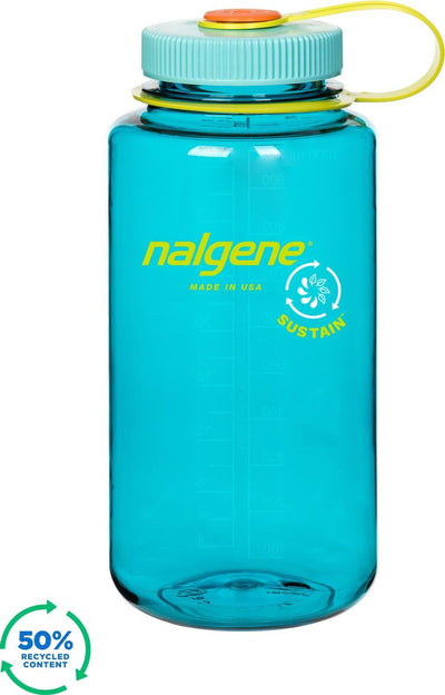 Nalgene – Weithalsflasche – Trinkflasche – Wasserflasche – auslaufsicher – 1000 ml – BPA-frei – nachhaltig – himmelblau