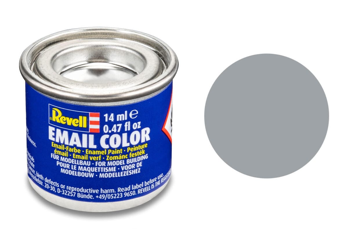 Revell Paint for Model Building Nummer 76 hellgraue Matte