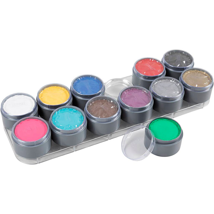 Grimas Make-up - Make-up-Palette, verschiedene Farben, 12x15 ml 1 Stück
