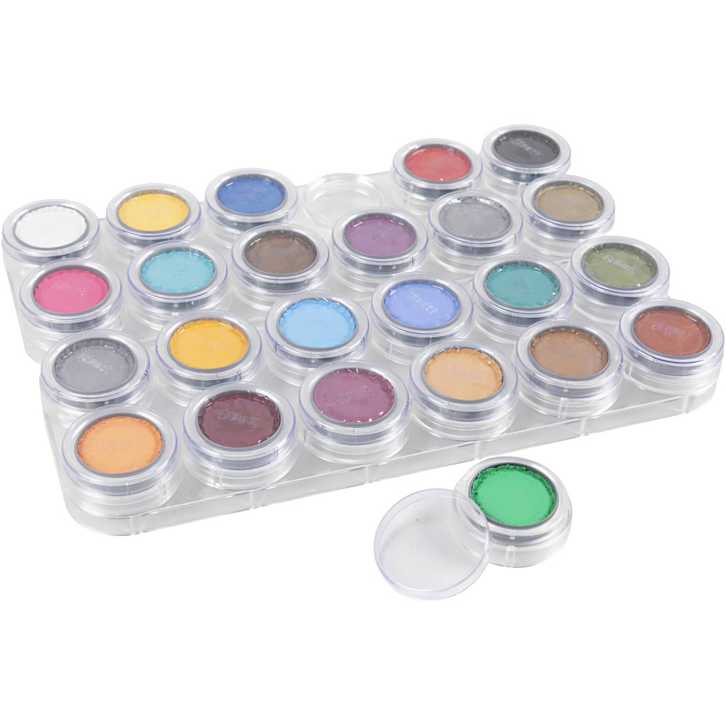 Grimas Make-up - Make-up-Palette, verschiedene Farben, 24x2,50 ml 1 Stück