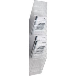 Prospekthalter langlebig flexiboxx 12 a4 transparent