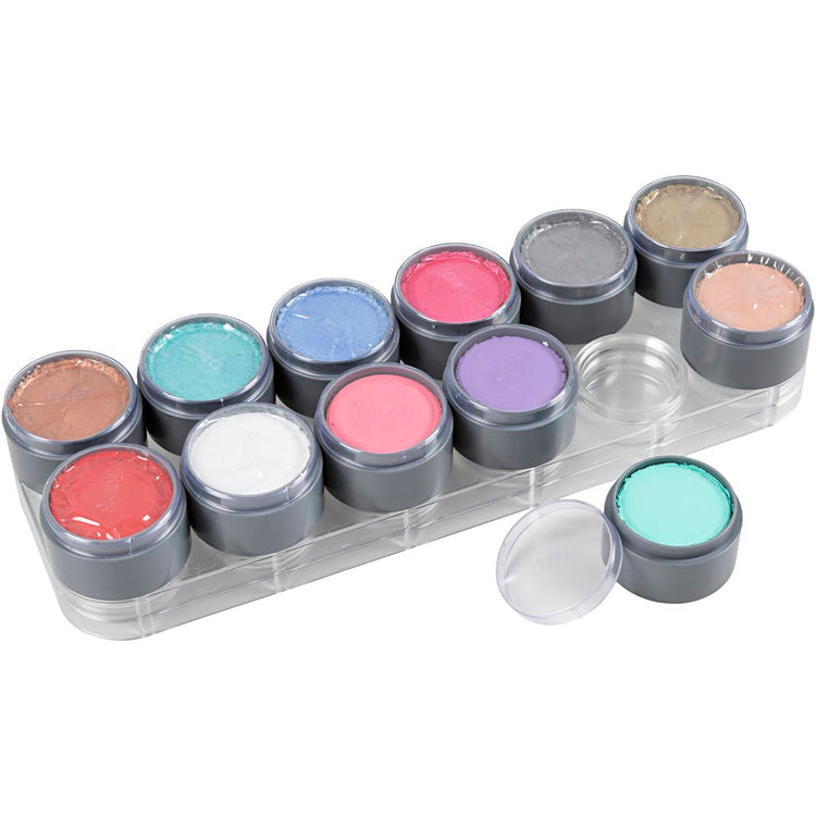 Grimas Make-up - Make-up-Palette, verschiedene Farben, 12x15 ml 1 Stück