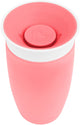 Munchkin Miracle Anti-Leck 360° Trinkbecher – Trinkbecher – Übungsbecher für Baby und Kind – 296 ml – Rosa