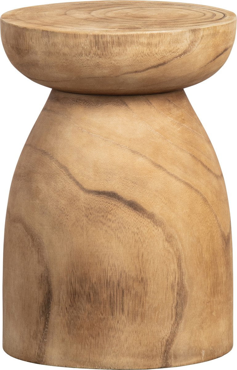 Holzhocker – Holz – Natur – 40 x 28 x 28