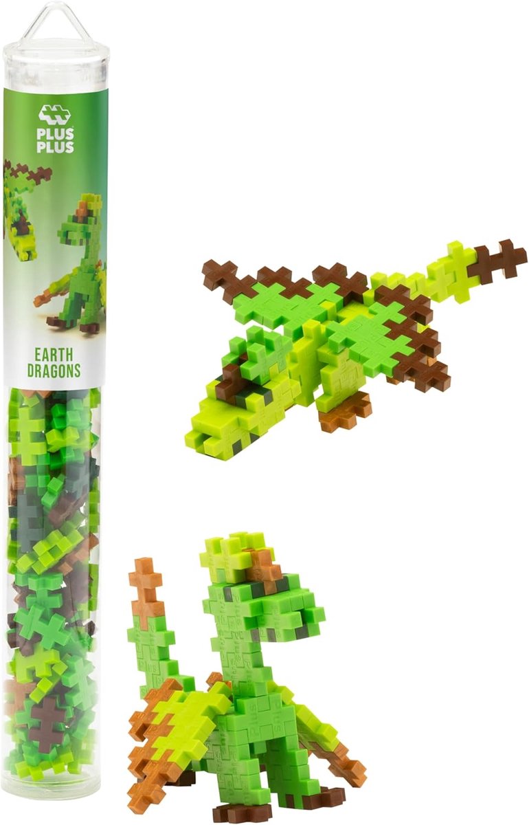 Plus plus plus-plus Erddrachen 100er-Tube (4376)