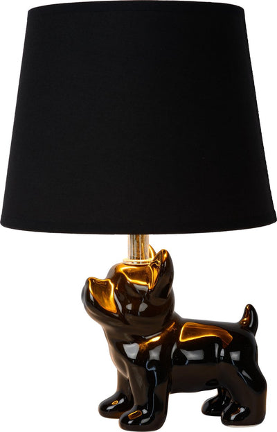 Lucide Extravaganza Sir Winston – Tischlampe – 1xE14 – Schwarz