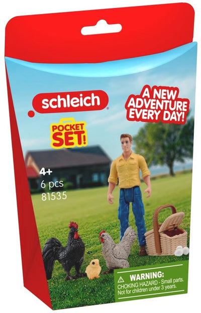 Schleich Bauernhofwelt Eiersuche 81535