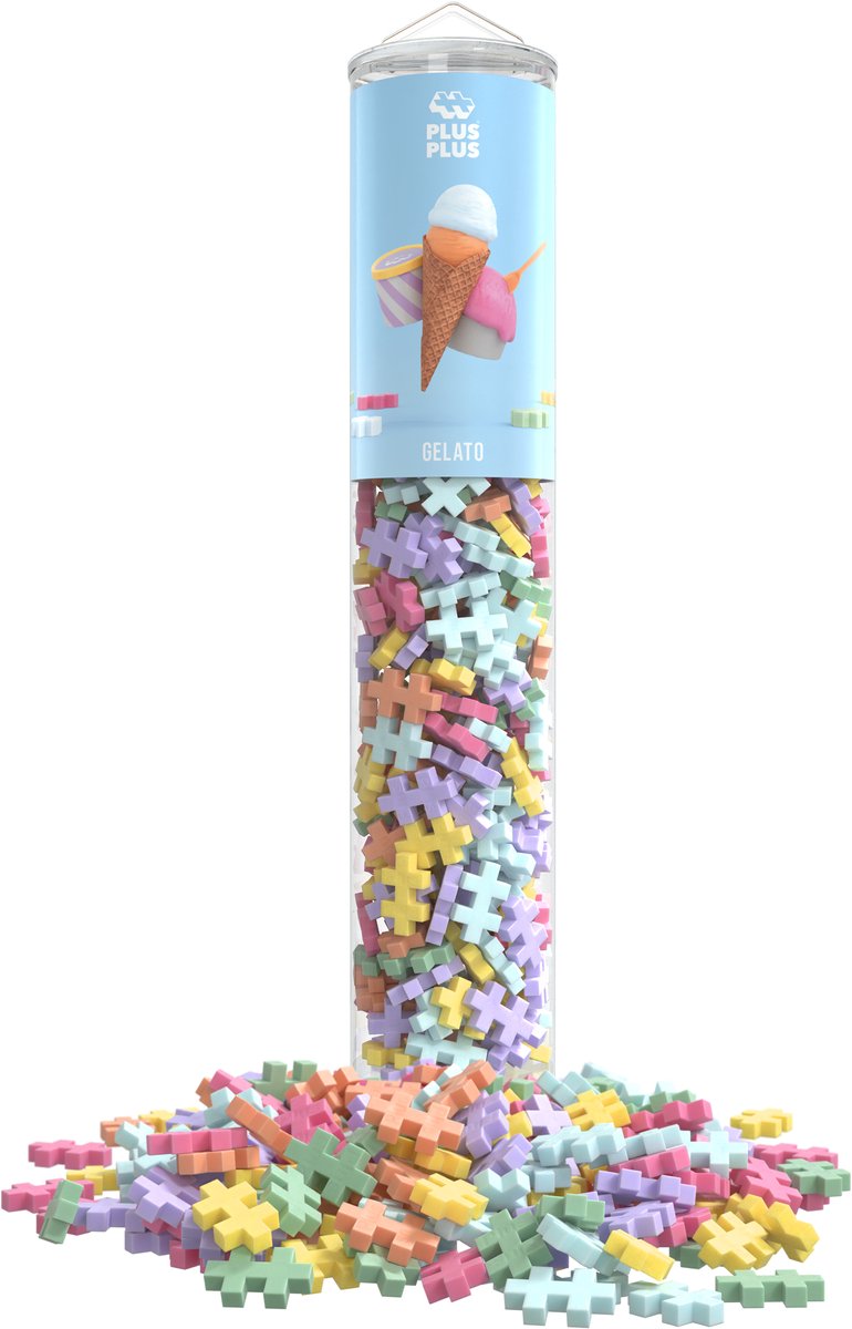 Plus Plus Plus-Plus Gelato-Mix 240 Stück Tube (4350)