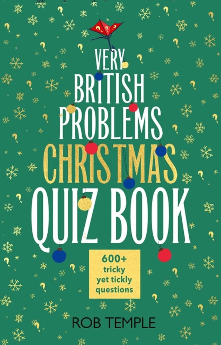 Wissensquiz – das Weihnachtsquizbuch mit sehr britischen Problemen
