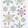 Kreativfirma Diamant Sticker Eiskristalle, 1 Blatt