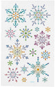 Kreativfirma Diamant Sticker Eiskristalle, 1 Blatt