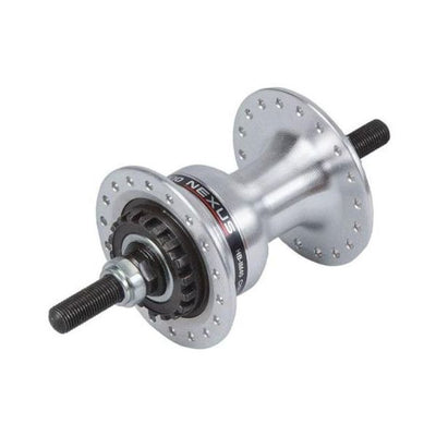 Vorderradnabe Shimano Nexus HB-IM 40 für Rollerbrake 36 Löcher 100 mm - silber