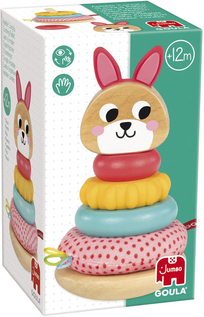 Jumbo - Goula - Hase stapeln - Lernspiel